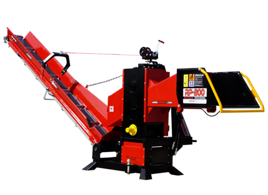 RP-200 SUPER kuljettimella 4m